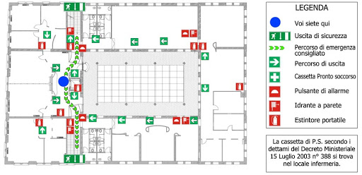 Planimetria di un edificio